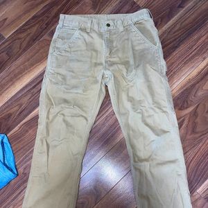 Carhartt beige work/carpenter pants 32x30